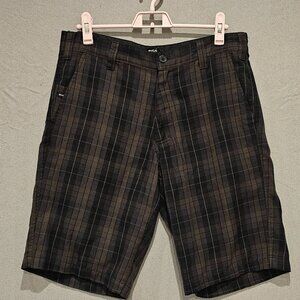 RVCA Shorts Size Chino Men's Mens Stretch Hybrid New Gray Blue Weekend Board